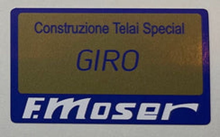 F Moser frame decals - H Lloyd Cycles