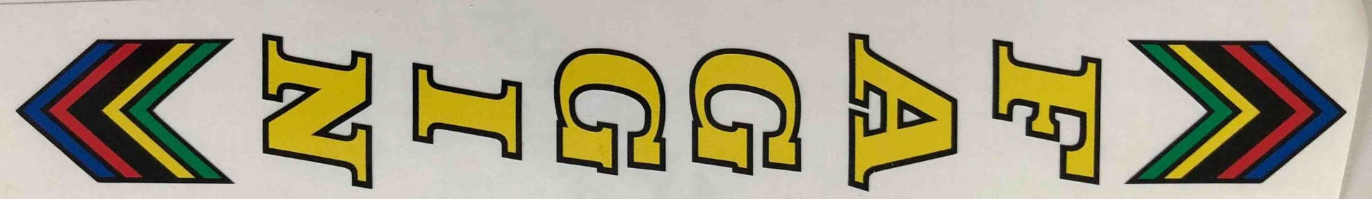 Faggin Seat tube decal - H Lloyd Cycles