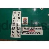 FALCON decal set of five decals