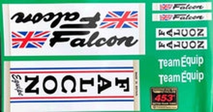 Falcon Equip decal set - H Lloyd Cycles