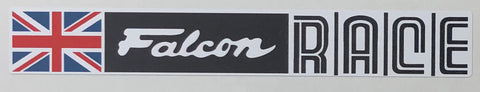 Falcon Race top tube decal