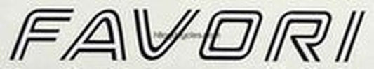 FAVORI downtube decal. - H Lloyd Cycles