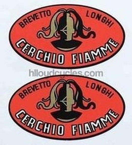 FIAMME red rim transfers. - H Lloyd Cycles