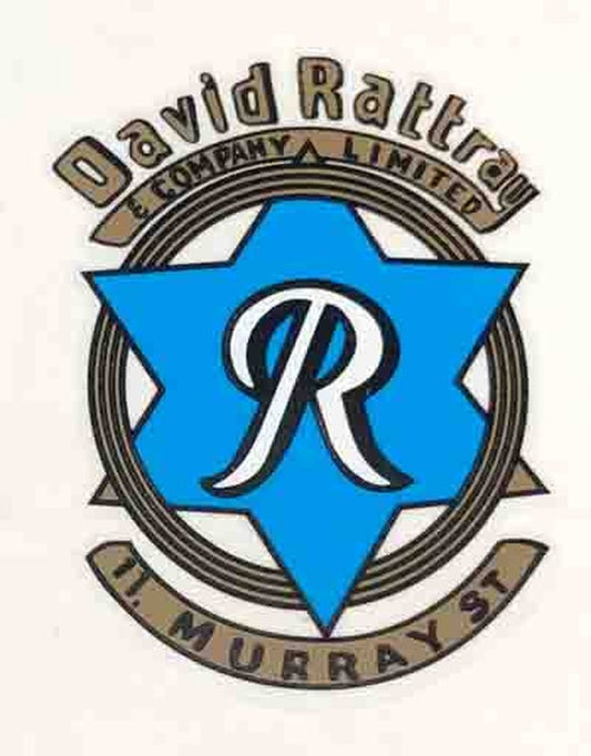 Flying Scot - Rattrays Head/Seat Decal - H Lloyd Cycles