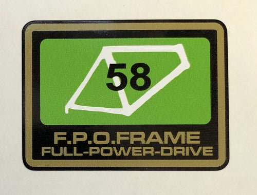 FPO frame size 58 - H Lloyd Cycles