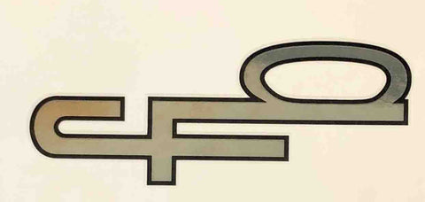 Fred Baker Head Decal