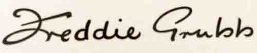 FREDDIE GRUBB D/T in script. - H Lloyd Cycles