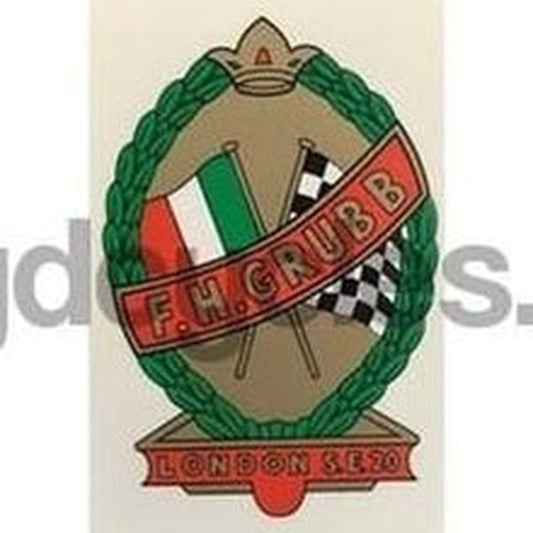 FREDDIE GRUBB head/seat. - H Lloyd Cycles