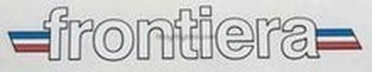 FRONTIERA (Carlisle, Cumbria) downtube decal. - H Lloyd Cycles