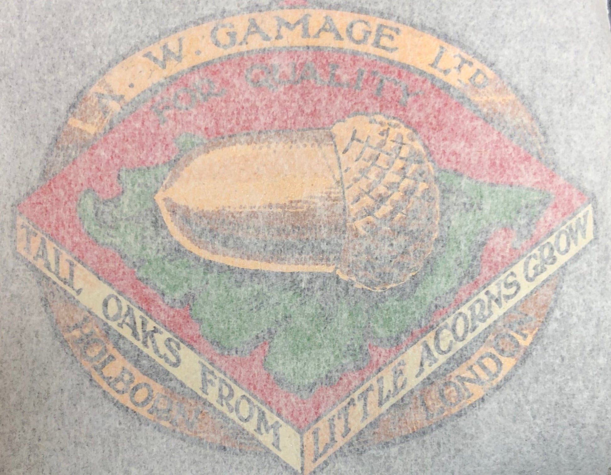 GAMAGES head/seat transfer. With acorn - H Lloyd Cycles