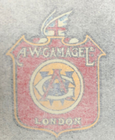 GAMAGES small shield. Multicolour