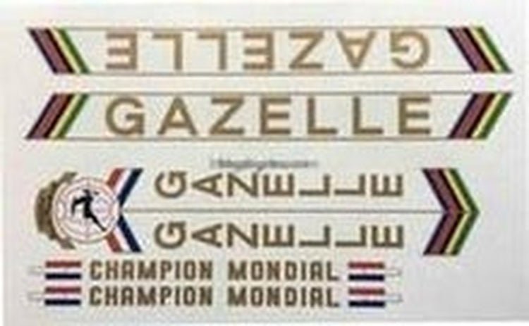 Gazelle 1976 set - H Lloyd Cycles