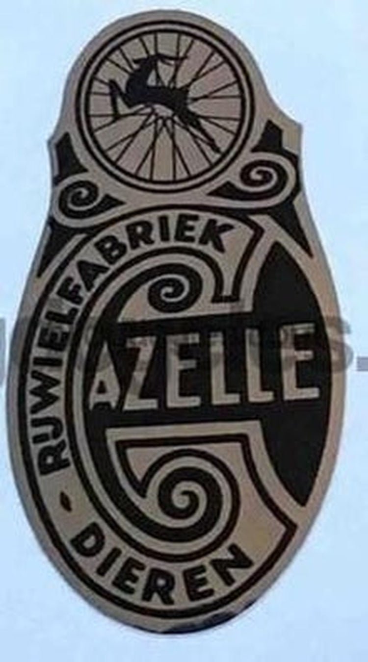 GAZELLE head decal. - H Lloyd Cycles