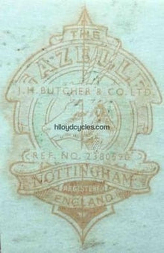 Gazelle Head/Seat Crest NOS - H Lloyd Cycles