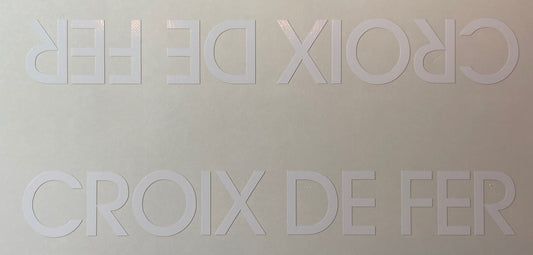 Genesis Croix de Fer double top tube decal - H Lloyd Cycles