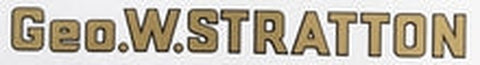 Geo Stratton Downtube decal