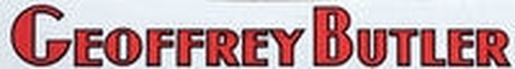 GEOFF Butler (Geoffrey Butler, Croydon) Downtube decal. - H Lloyd Cycles