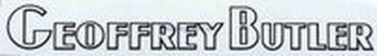 GEOFF Butler (Geoffrey Butler, Croydon) Downtube decal. - H Lloyd Cycles