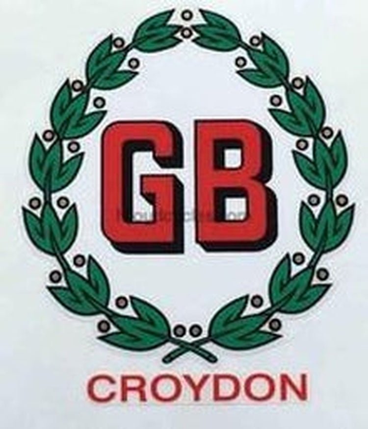GEOFF Butler (Geoffrey Butler, Croydon) head decal. - H Lloyd Cycles
