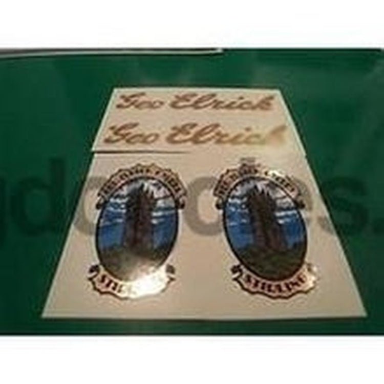 George ELRICK decal set. - H Lloyd Cycles