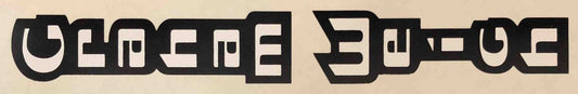 Graham Weigh Seat tube decal - H Lloyd Cycles
