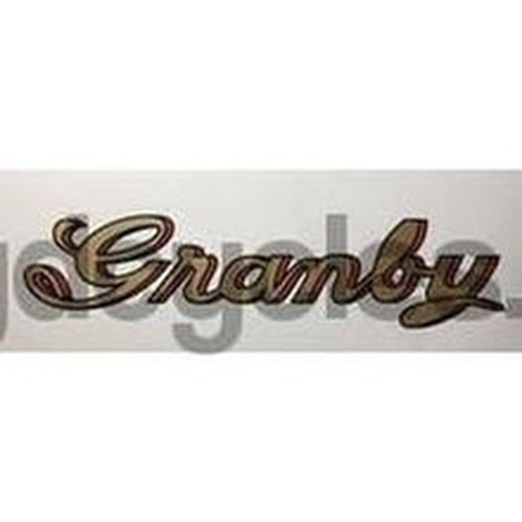 GRANBY. Red/Gold/Black "3 - D" down - tube - H Lloyd Cycles