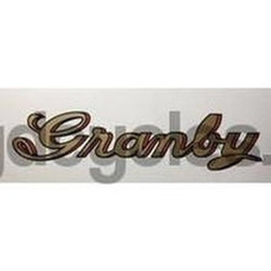GRANBY. Red/Gold/Black "3 - D" down - tube - H Lloyd Cycles