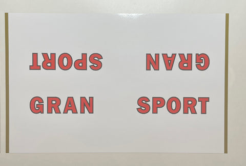 Claud Butler Gran Sport top tube panel