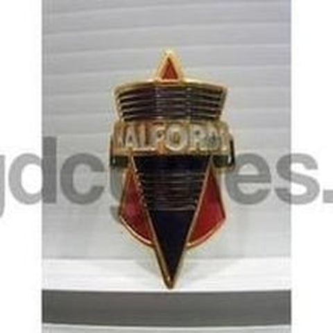 HALFORDS metal headbadge. NOS. Perfect condition. Very rare
