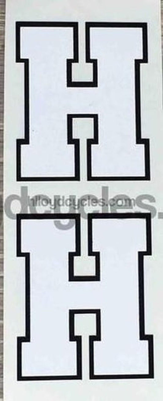 HARRY HALL Headtube decal. - H Lloyd Cycles