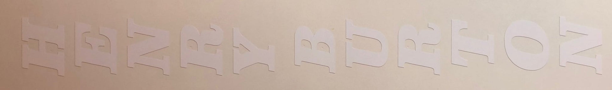 Henry Burton Block seat tube decal - H Lloyd Cycles