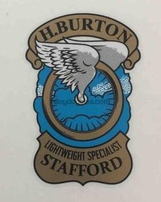 Henry Burton Head/Seat tube decal - H Lloyd Cycles