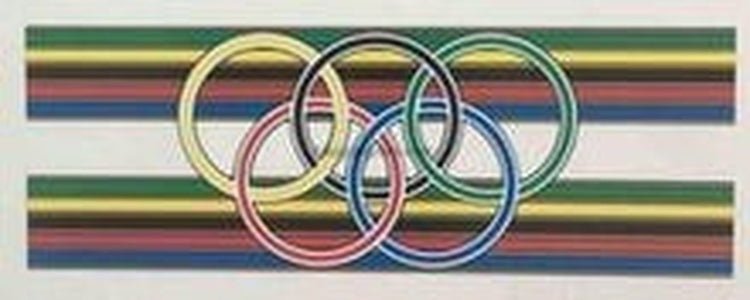 Henry Burton Seat tube bands with Olympic Rings - H Lloyd Cycles