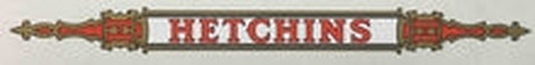 HETCHINS "coronation" downtube decal.