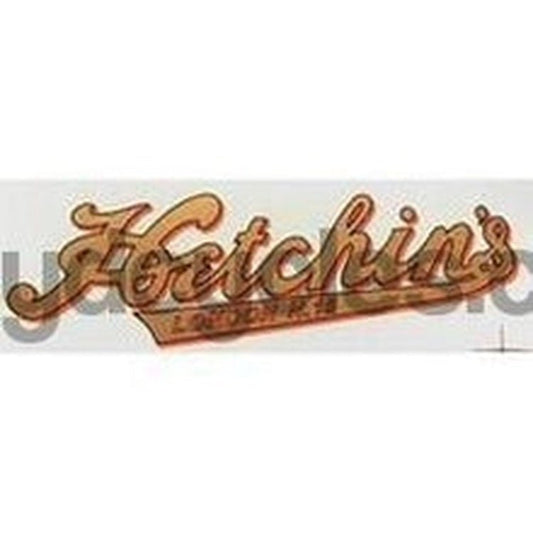 HETCHINS downtube Transfer. - H Lloyd Cycles