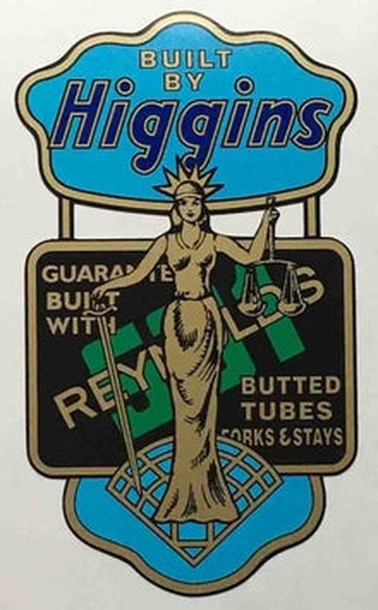 Higgins 531 seat post decal - H Lloyd Cycles