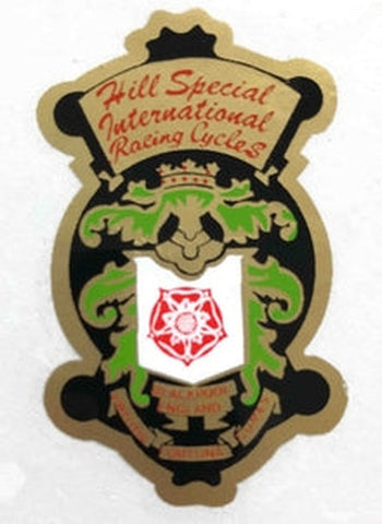 HILL SPECIAL seat/head transfer.