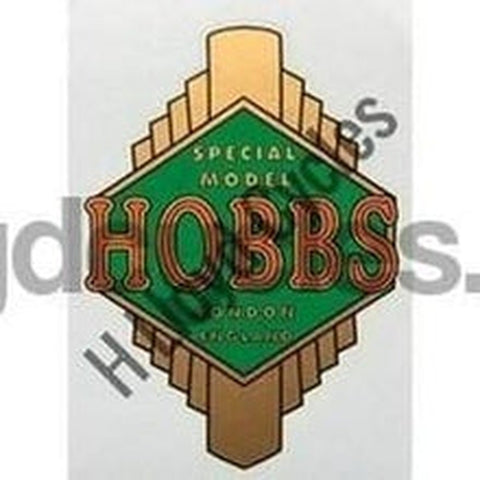 HOBBS OF BARBICAN Head/seat transfer.