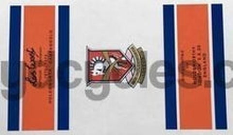 Holdsworth Les West Seat Tube Panel