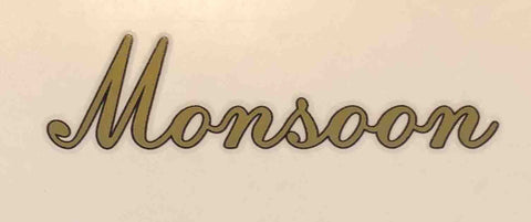 Holdsworth Monsoon Top tube decal