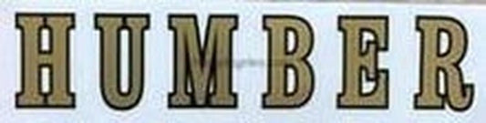 Humber Down tube decal - H Lloyd Cycles
