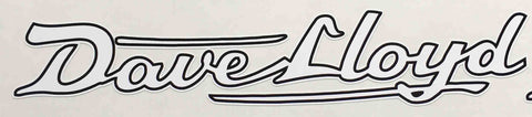 DAVE LLOYD downtube decal.