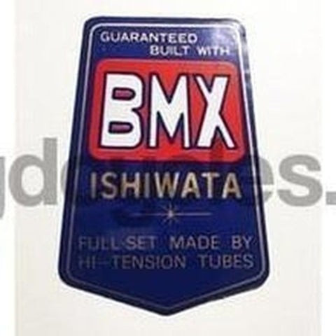 Ishiwata BMX Frame Tubing Decal
