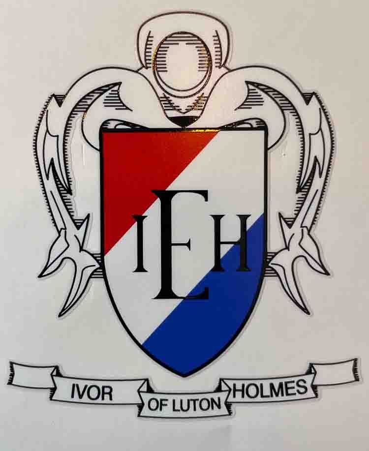 Ivor Holmes crest decal - H Lloyd Cycles