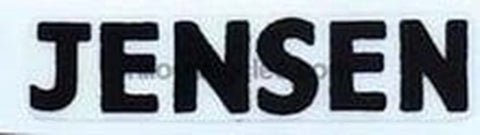 JENSEN tiny fork-top or seat-stay top decal.