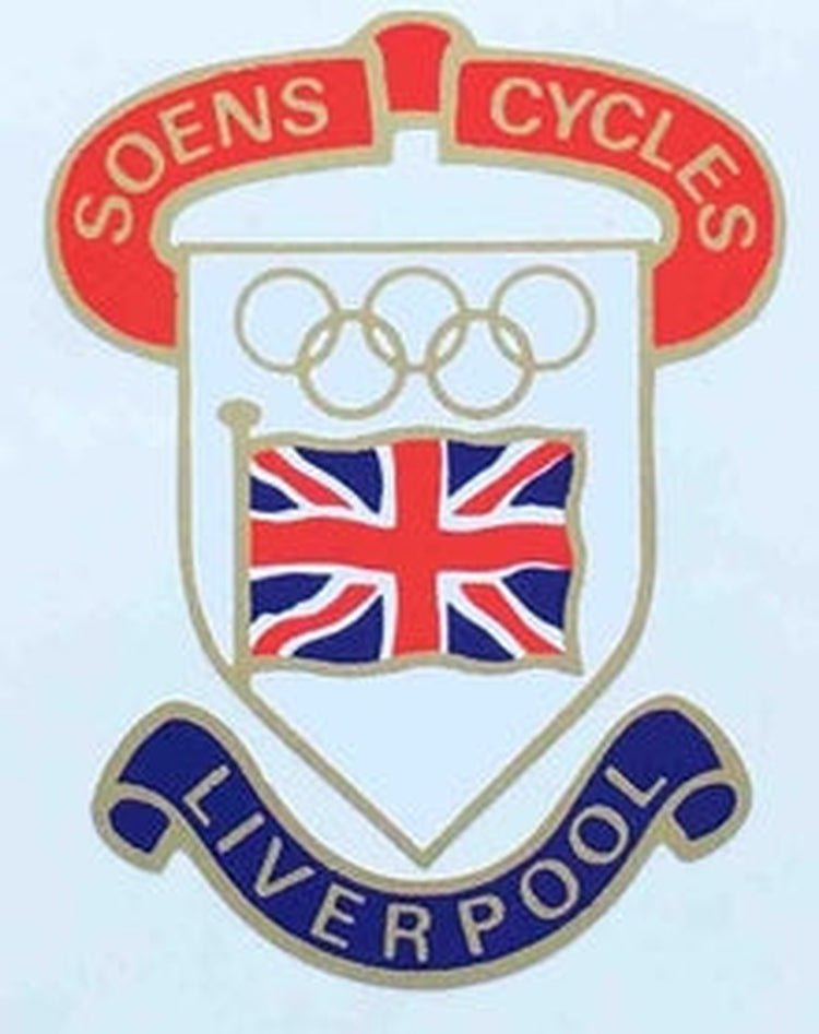 Jim Soens Head/seat crest. - H Lloyd Cycles