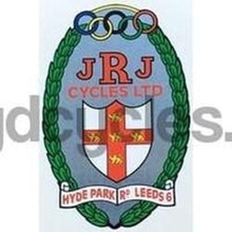 JRJ (OLYMPIC CYCLES, LEEDS) head/seat decal. - H Lloyd Cycles