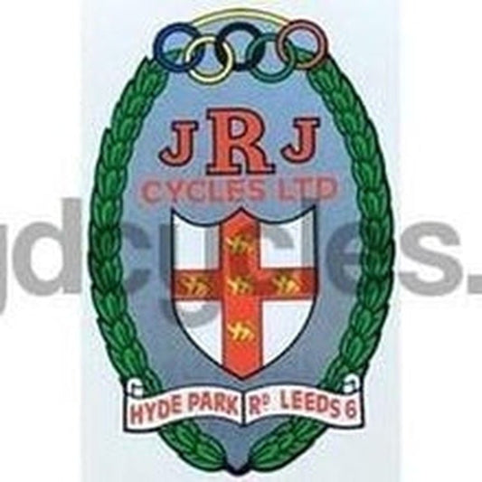 JRJ (OLYMPIC CYCLES, LEEDS) head/seat decal. - H Lloyd Cycles