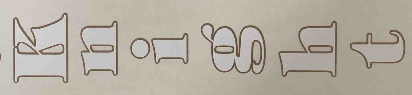 KNIGHT (Woverhampton) seat tube decal in fat, serifed typeface. - H Lloyd Cycles