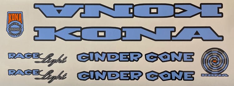 Kona cindercone set 1996 - H Lloyd Cycles